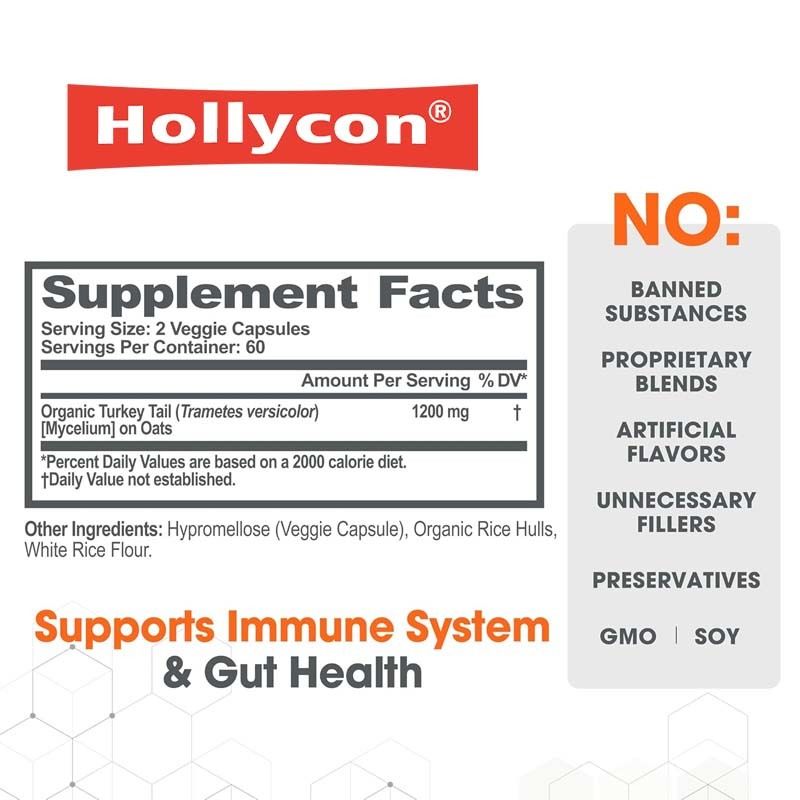 OEM Promuovere il benessere complessivo Supporto meccanismi di difesa naturali del corpo Combattere problemi ossidativi Capsule di coda di tacchino