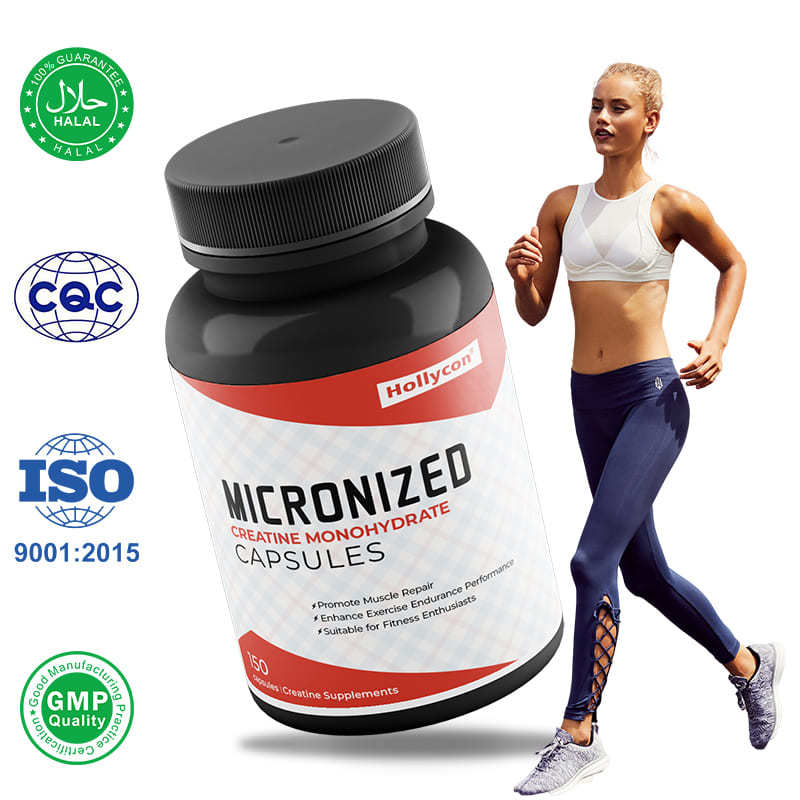 Capsule di Creatina Monohidrato Micronizzate OEM Fabbrica Capsule di Energia Muscolare per Adulti Promuovono la Riparazione Muscolare