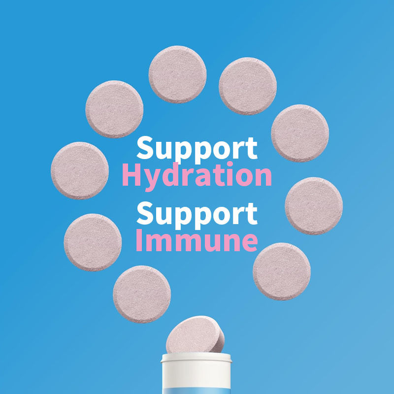 OEM Idratazione Immunità Elettroliti Vitamina C Idratazione Effervescente Ingwer Curcuma Idratazione Elettroliti