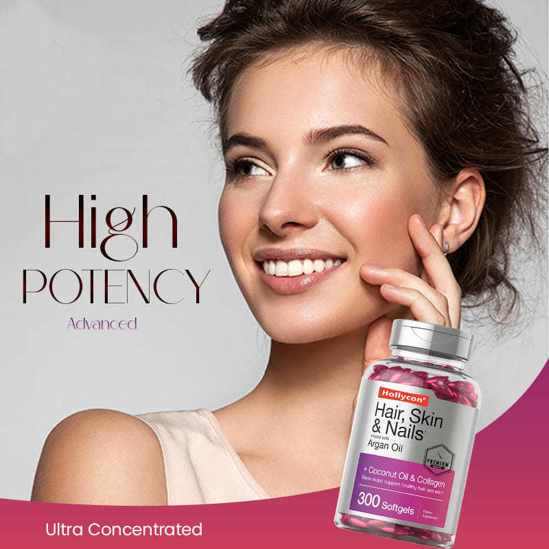 Biotina Crescita dei capelli Softgels Capelli Pelle e unghie Vitamine Collagene Vitamina C Produttore originale