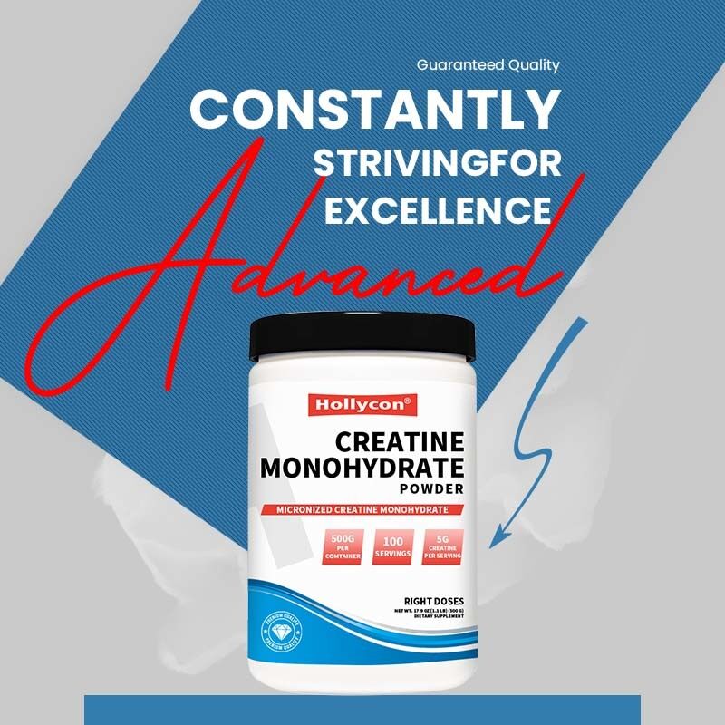 Integratore di Creatina Monoidrato Micronizzata OEM 5000mg per Bodybuilding e Sport - Creatina Monoidrato in Polvere