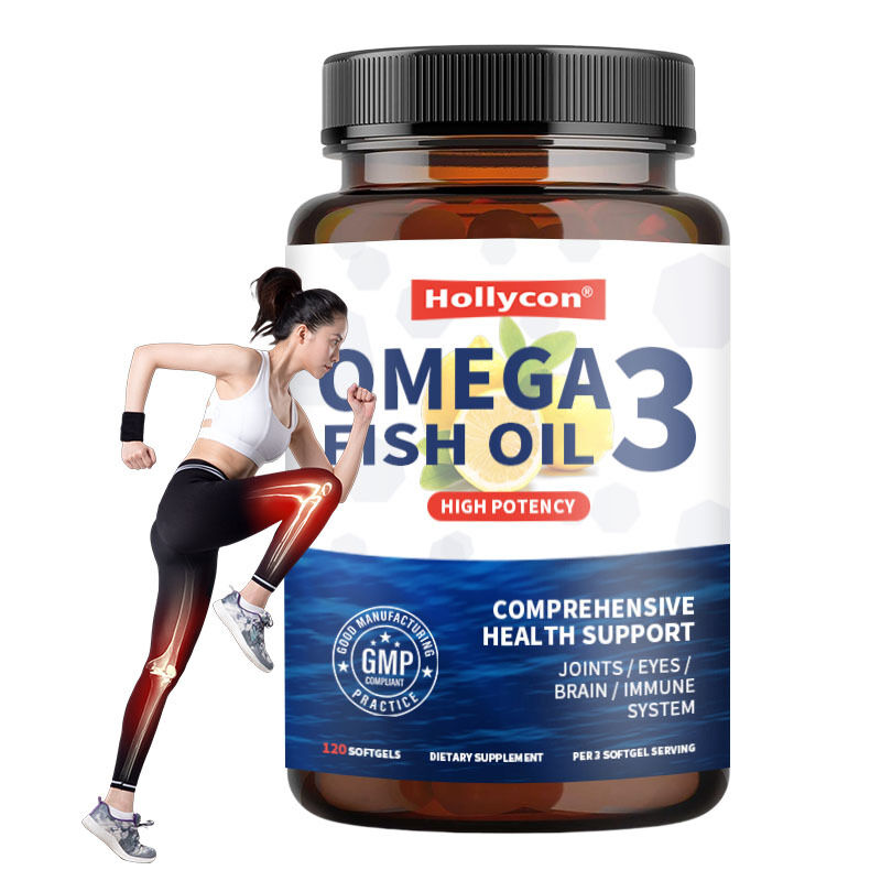 OEM Tripla Forza Oltre 2100mg Acidi Grassi Omega-3 Acidi Grassi Premium Olio di Pesce Selvatico Senza Rutto 120 Ct Olio di Pesce Omega 3