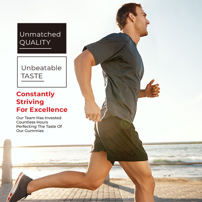 Etichetta privata Shilajit gomme maschili Fulvic Acid Supplemento senza zucchero Mantenere livelli energetici normali e funzione immunitaria