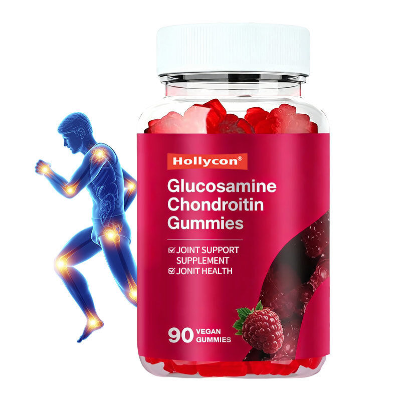 OEM Supplemento di supporto alle articolazioni per la forza extra con MSM e Flexibilità di mirtillo Glucosamina Chondroitin Gummies