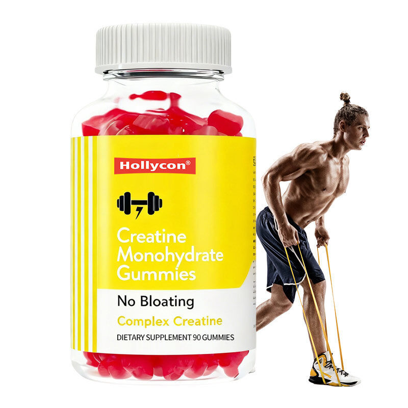 OEM Creatine Chews Muscle Growth Muscle Recovery Workout Recovery Anaerobic Endurance No Bloating Creatine Monohydrate Gummies