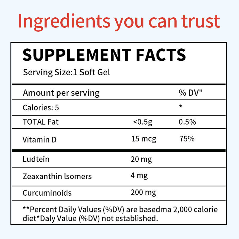 OEM Supplemento clinicamente dimostrato Occhi secchi per idratare gli occhi per un sollievo duraturo
