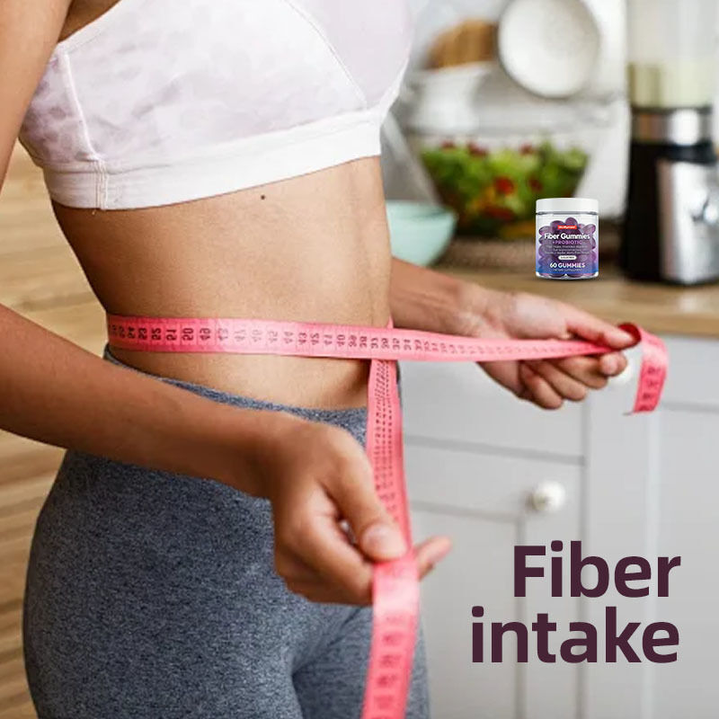 Fabbrica all'ingrosso gommoni a base di fibre, supporto digestivo non OGM per la regolarità giornaliera