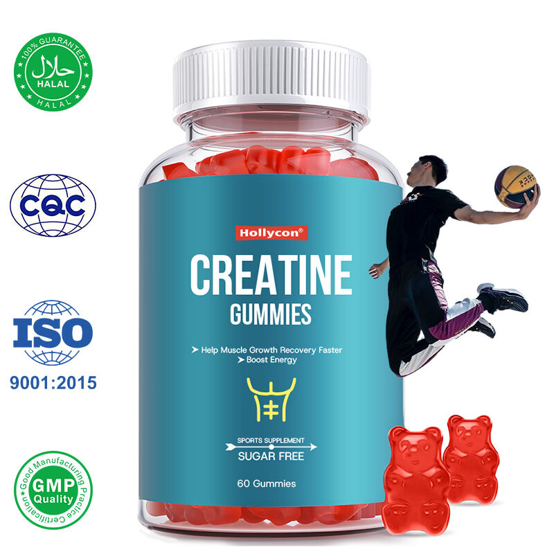 Fabbricante Aiuta a recuperare più velocemente la crescita muscolare Aumentare l' energia Pre-allenamento Gomme Sport Supplemento di zucchero Gomme Creatina Gratuite