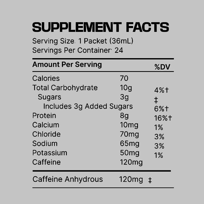 OEM/ODM 15 g di proteine collagene per via orale Nano idrolizzato Caffeinato Fitness Supplemento liquido di routine