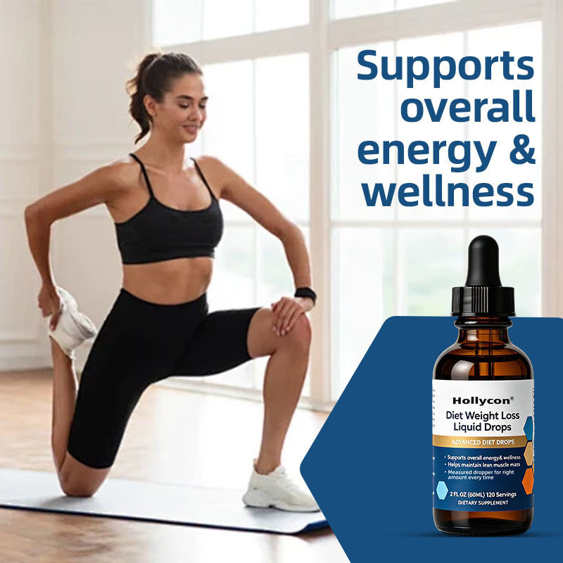 Nutritional Support Oral Drops with Customized Flavor in 60ml Bottle for Daily Energy Support