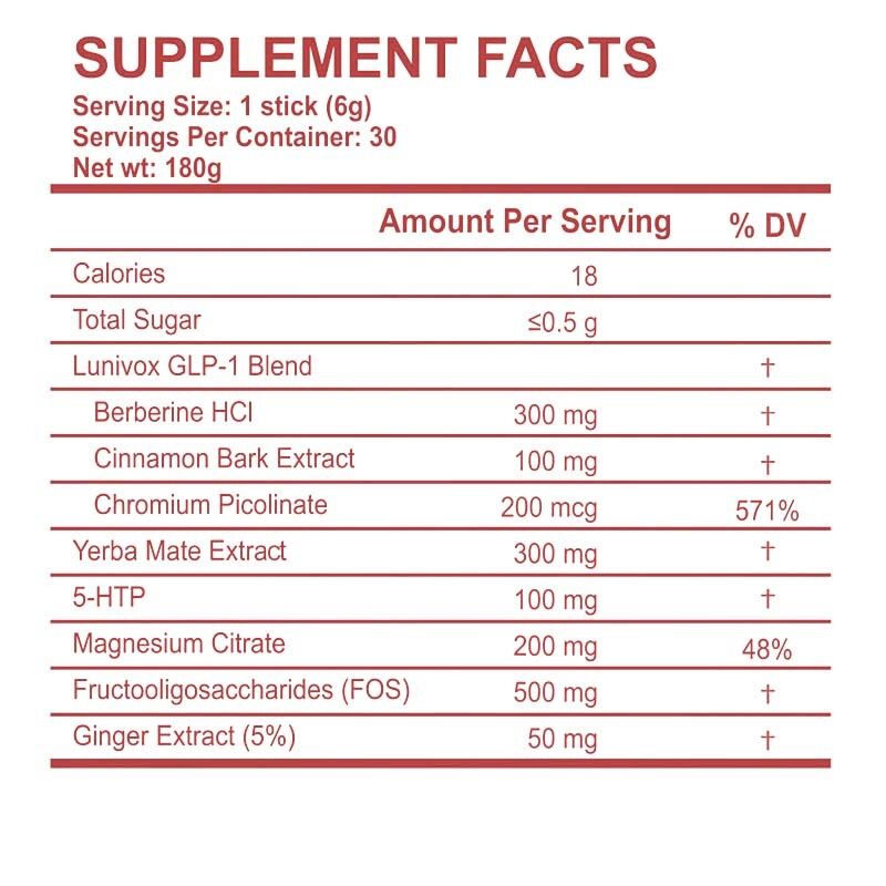 Berberine & Yerba Mate Herbal Drink Mix Powder for Gentle Intestinal Care Intestinal Wellness Supplement con etichetta privata