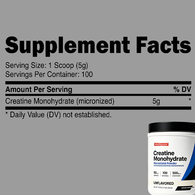 Creatina monohidrato in polvere micronizzata ad alta purezza per il fitness