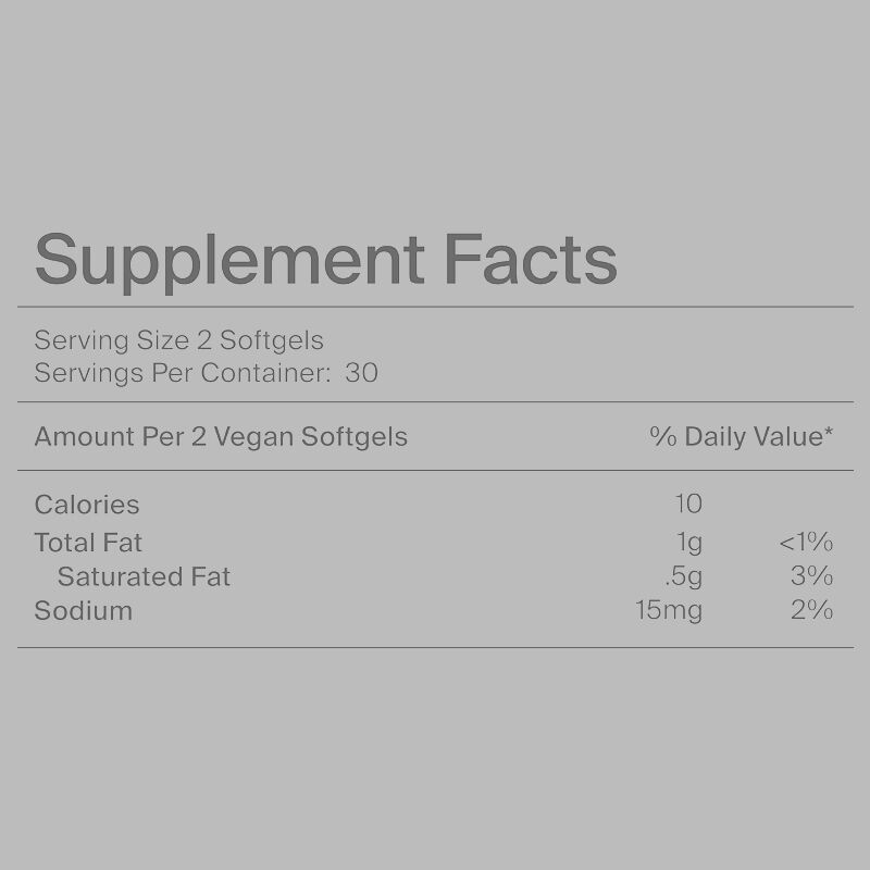Urolitina A di alta purezza in capsule morbide. Supplemento di nutrienti cellulari di origine vegetale con etichetta privata personalizzata.