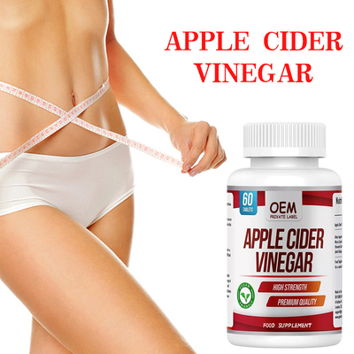 Compresse su ordinazione di Logo Apple Vinegar Cider Gummies per la combustione grassa