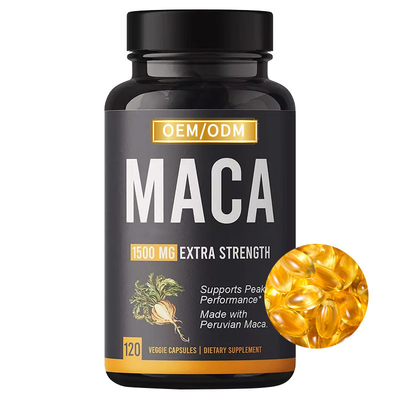 Supplemento nero maschio Softgels della radice di Maca per l'ingrandimento delle anche