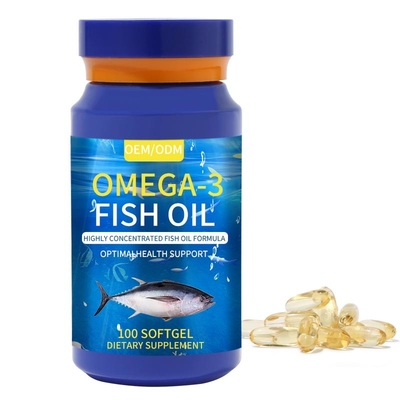Rinforzando l'olio di pesce del veg di memoria Epa Omega 3 capsule di Softgel di supplemento
