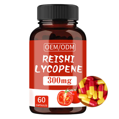 Il potenziamento maschio dell'OEM completa il licopene di Reishi incapsula 300 MG