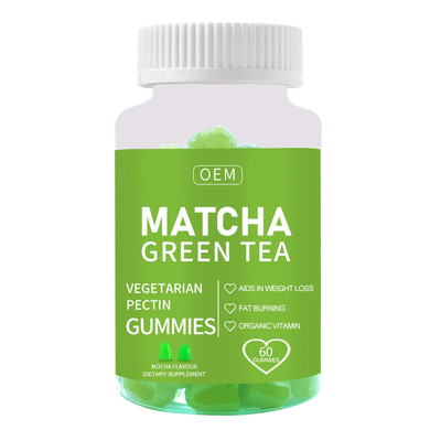 Il tè verde bruciante grasso Matcha dimagrisce i supplementi di Gummies per perdita di peso