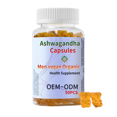Il vegano organico rimuove lo stress si rilassa l'OEM di Gummies Ashwagandha di sforzo di Gummies