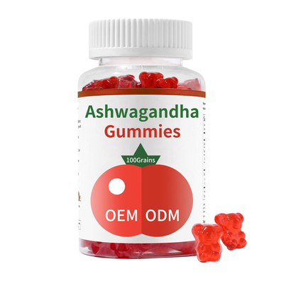 Il supplemento Gummies di Ashwagandha dell'etichetta privata migliora il sonno per le donne