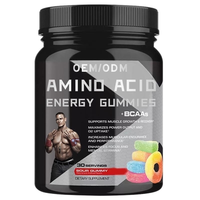 Il potenziamento maschio di MSDS completa il ODM di Gummies dell'aminoacido