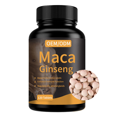 Compresse di erbe sexy su misura di supplemento 120 del ginseng di Maca