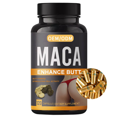 Capsule dell'oro di Maca di supplemento della radice di Maca del nero di GMPC per le donne