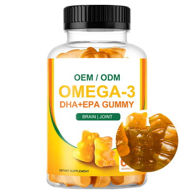 Vegano DHA EPA Omega 3 supplementi Brain Joint Protect di Softgels Gummies