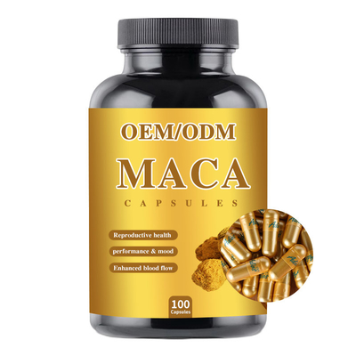Mg maschio 1500 della capsula di supplemento della radice di Maca di potenziamento dell'OEM