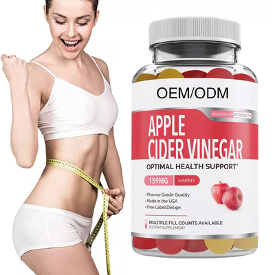 MSDS Aceto di sidro di mele Candy Vegan Organic Apple Keto Bhb Slim Weight Loss