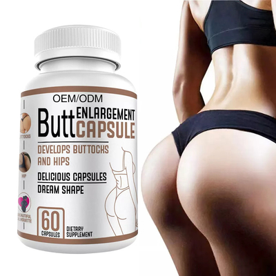 OEM Capsule private per l' ingrandimento del sedere a base di erbe Maca Root Butt Booster per donne