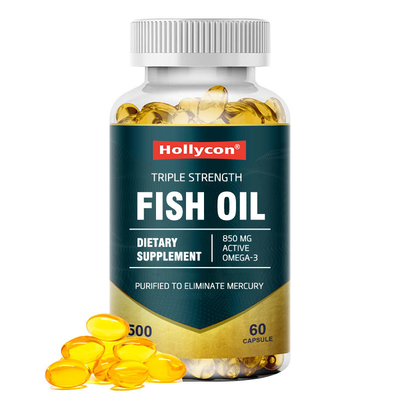 Invecchiare di ritardo di visione di sostegno dell'integratore alimentare di Softgels dell'olio di pesce del ODM