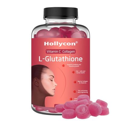 Pelle antinvecchiamento di Gummies del L-glutatione del collagene dell'OEM di supplementi che imbianca le pillole