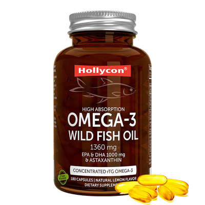 Del COA olio di pesce Omega che 3 capsule di Softgel sostiene i supplementi di sanità del cuore dell'occhio