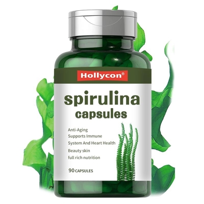 La pelle antinvecchiamento Spirulina di bellezza incapsula la pressione sanguigna di controllo