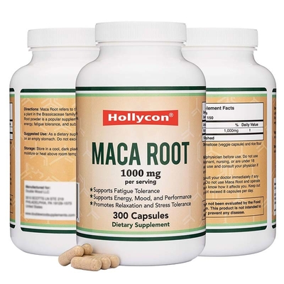 Umore HALAL di sostegno dell'OEM di supplementi e capsule atletiche della radice di Maca di prestazione