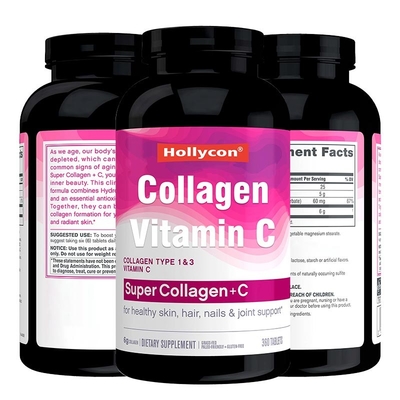 Il collagene completa le compresse organiche di Colleen Fitzpatrick di sostegno della pelle e dell'unghia dei capelli dell'OEM