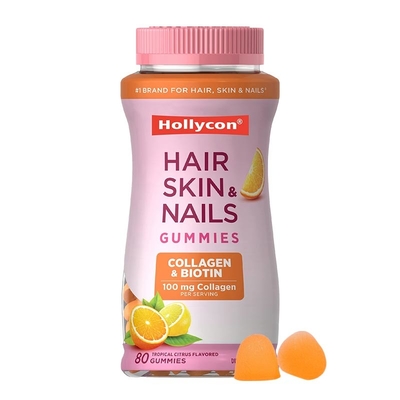 L'OEM di supplemento di sanità di GMP sostiene la pelle dei capelli e la vitamina sane Gummies delle unghie