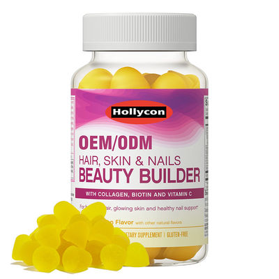 La sanità completa il supplemento solubile Gummies della biotina dell'olio V della vitamina E di sostegni dell'OEM
