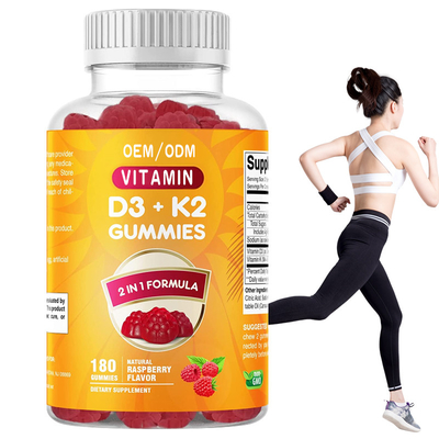 Il COA completa il calcio dell'OEM con il supporto immune Gummies di salute dell'osso di vitamina D3 K2