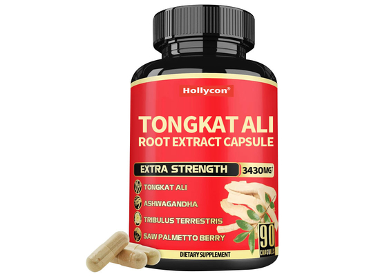 Supplemento di supporto maschile naturale a base di erbe Tongkat Ali Root Extract Capsule