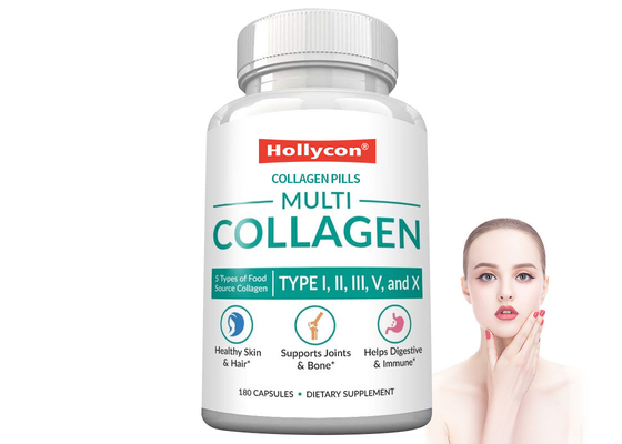 180PCS Multi Collagen Capsule aiutano a rigenerare tendini articolazioni legamenti e muscoli