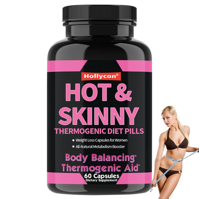 OEM Booster del metabolismo naturale caldo magro pillole di dieta termogeniche perdita di peso capsule per le donne