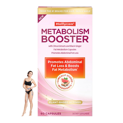 Metabolismo Booster Supplemento con Estratti di Agrumi e Zenzero Nero Grasso Metabolismo Capsule Promuove la perdita di grasso addominale