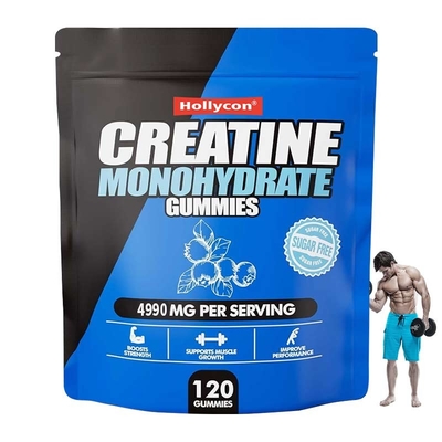 120 Gummies OEM Supplementi di etichetta privata Sapore personalizzato Frutta Creatina Gummies
