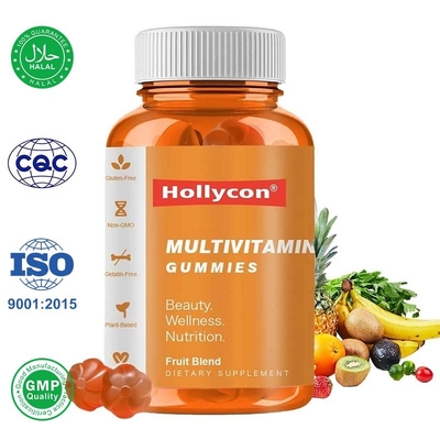 90pcs integratori alimentari OEM multivitaminici erbe gommose Ingredienti 2 anni di durata