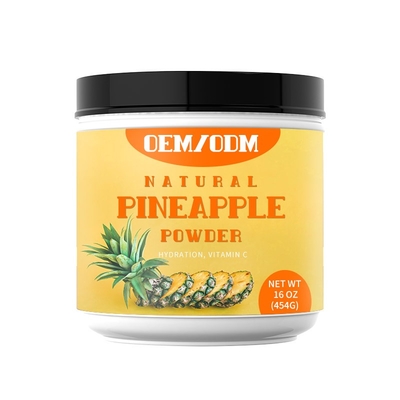 OEM Digestione a marchio privato Promuovere integratori in polvere di ananas organici