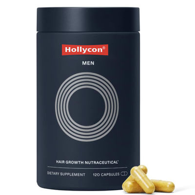 Supplementi per la crescita dei capelli maschili per una copertura visibilmente più spessa dei capelli e del cuoio capelluto