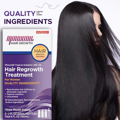 Fornitore Minoxidil 5% Trattamento della ricrescita dei capelli Soluzione di minoxidil aiuta la crescita dei capelli