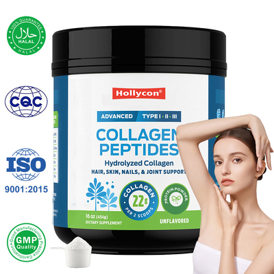 Polvere di proteine di collagene rivitalizza i capelli pelle unghie supporta articolazioni e recupero